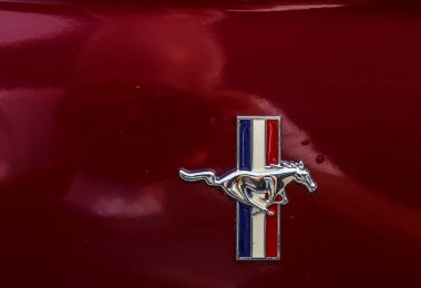 Logolu bireysel Ford Mustang ögeleri