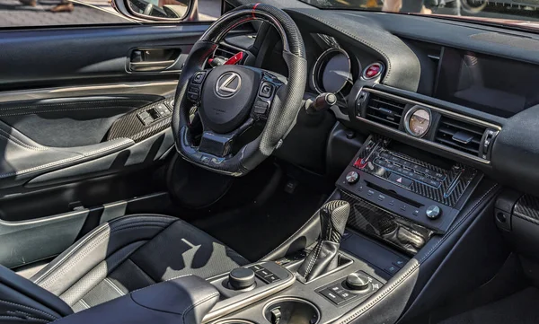 Beautiful Disajn Lexus Car Interior — Stock Photo, Image
