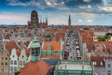 gdask panorama ile belediye binası ve bazilika