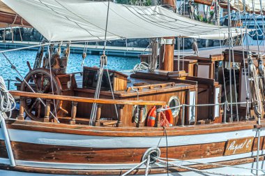 ships and yachts at marina rubicon playa blanca in lanzarote 