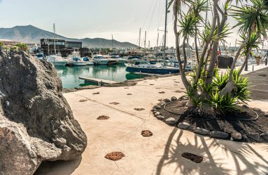 playa blanca rubicon marinası lanzarote, İspanya