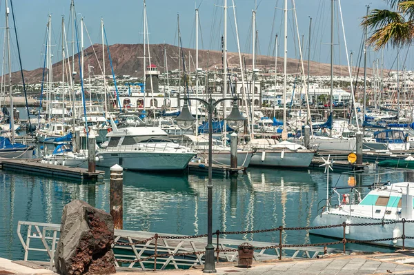 Lanzarote Marinası Rubicon Playa Blanca Spanya — Stok fotoğraf