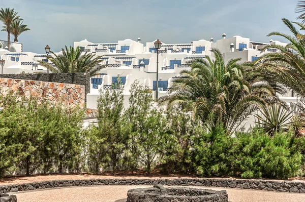 Lanzarote, İspanya 'daki Playa Blanca' nın merkezi.