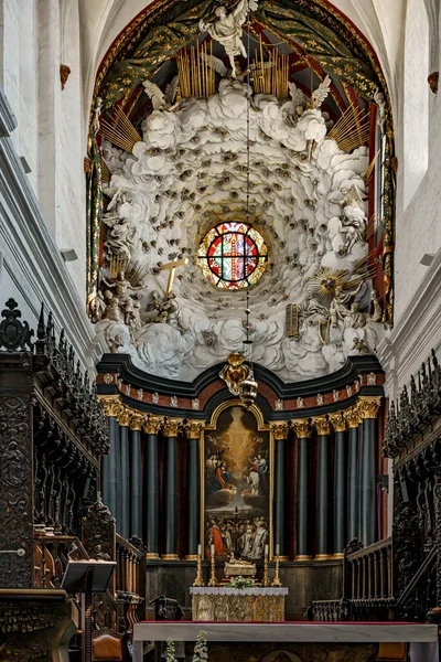 Oliwa Katedrális Helye Vallási Istentisztelet Gdask — Stock Fotó