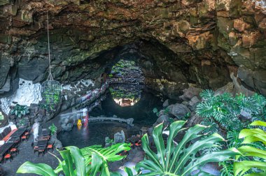 Jameos del agua Yapay Lanzarote Gölü