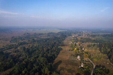 Ukrayna 'da yanan bezelyelerden çıkan duman