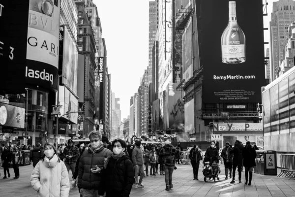 New York City Usa Prosince 2021 Daily Life Covid Pandemic — Stock fotografie