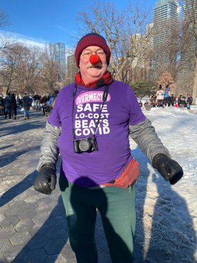 6 Şubat 2022 Toronto Anti-Vax Queens Park 'ta protesto