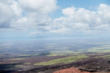 Sierra Negra, Ekvador, Galapagos Adaları 'ndaki Isabela Adası' nın güneydoğu ucunda büyük bir kalkan volkanı.