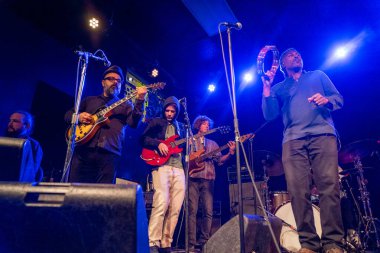 Toronto 'daki Antibalas konseri, 29 Nisan 2022 - Afro-funk grubu Antibalas Toronto, Kanada' daki Lees Palace 'da konser verdi. 