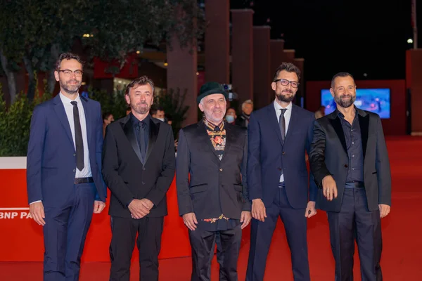 Roma Italia Octubre Stefano Camurri Benny Benassi Paul Sears Cesare — Foto de Stock