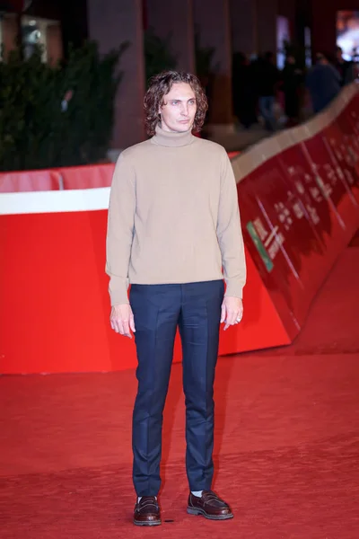 Roma Italia Octubre 2021 Eamon Farren Asiste Alfombra Roja Película —  Fotos de Stock