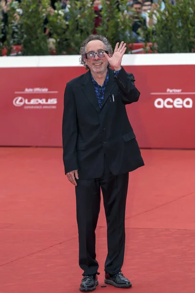 Roma Talya Ekim 2021 Amerikalı Yönetmen Tim Burton Roma Film — Stok fotoğraf