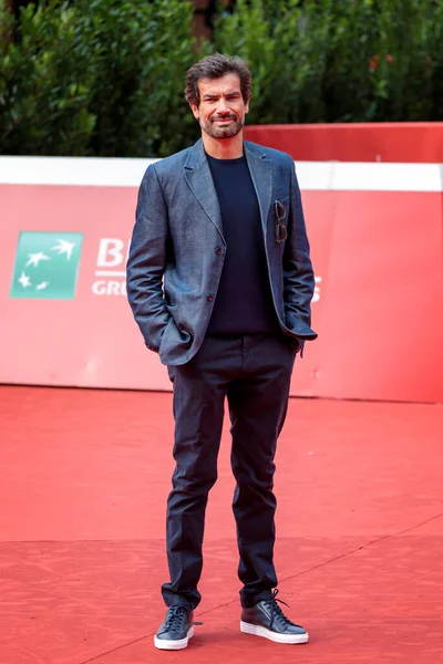 Roma Italia Octubre Actor Italiano Marco Bonini Rome Film Fest — Foto de Stock