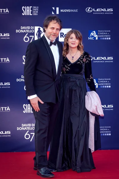 Rome Italy May 2022 Guests Attends Red Carpet David Donatello — Stockfoto