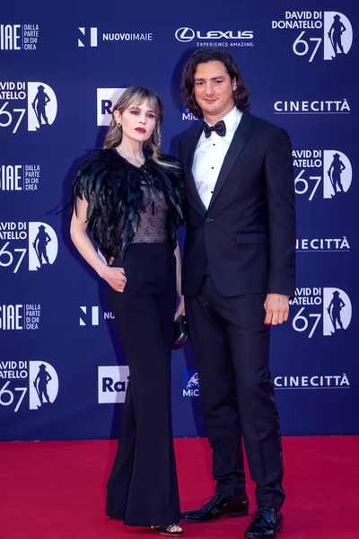 Rom Italien Maj 2022 Valentina Agostino Och Andrea Ferri Deltar — Stockfoto