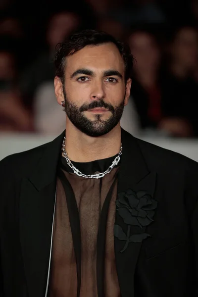 Rome Italy October 2022 Italian Singer Marco Mengoni Attends Red — Stock Photo, Image