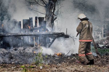 Barnaul, Rusya - 24 Mayıs 2019. Rus 