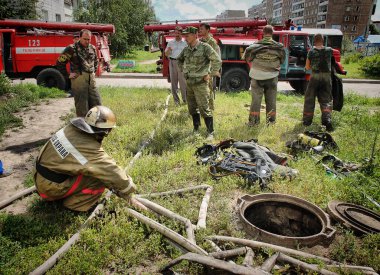 Barnaul, Rusya - 24 Mayıs 2019. Rus 