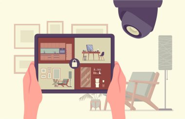 CCTV, video izleme için tablet uygulaması
