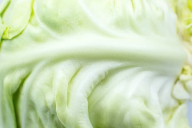 Yeşil lahana desenli arka plan. Kapatın. Makro fotoğraf. Doğal ekolojik duvar kağıdı. Vejetaryen yemeği. Sebze ve vitamin ürünleri..