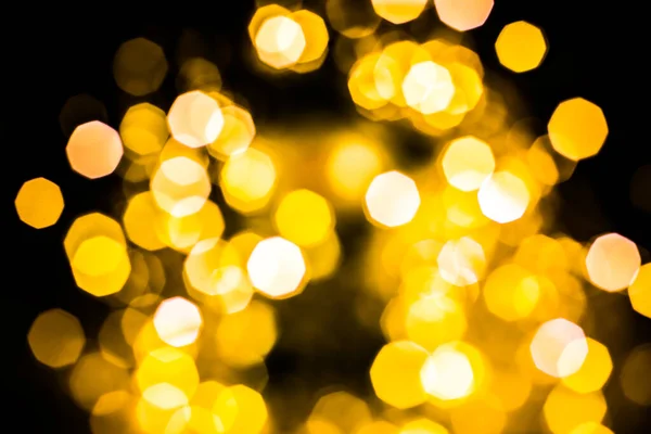 Размытыми Огнями Фото Абстрактный Праздничный Фон Эффект Боке Рождественские Огни — стоковое фото