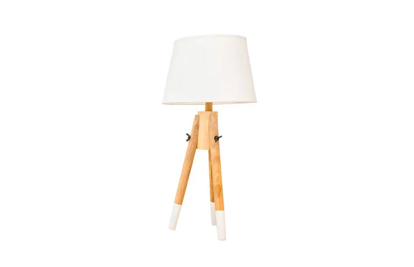 Stylish lamp isolated on white background. Decorations and furniture for home. Minimalist.