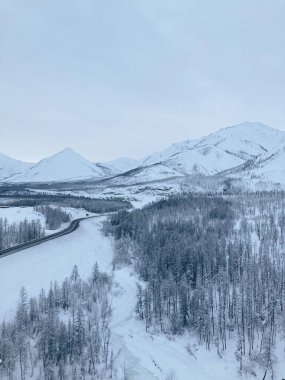 Yakutia 'da kış. A6 ayarlı VSCO ile işlendi