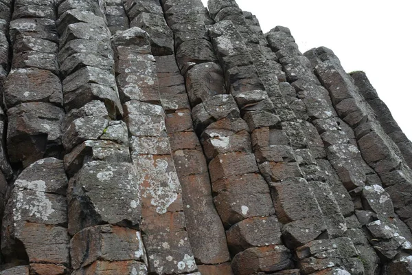 Giants Causeway County Antrim Ireland August20Th 2019 Giants Causeway Northern — стокове фото