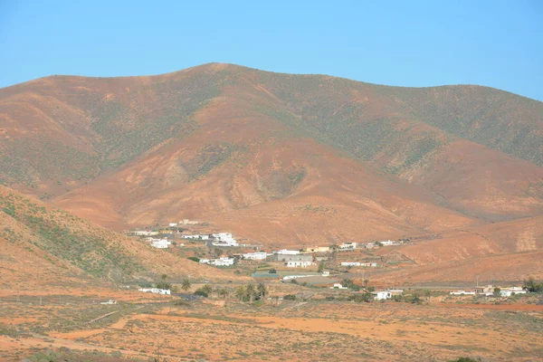 俯瞰山景 Fuerteventura 加那利群岛 西班牙 — 图库照片