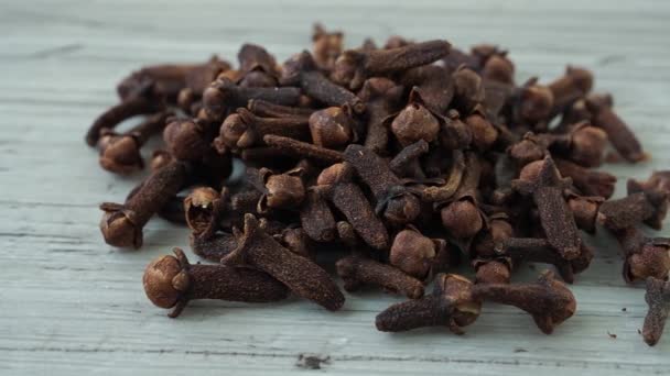 Spices Cloves Cooking Syzygium Aromaticum — Wideo stockowe