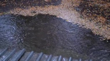 Bardaktan boşanırcasına yağmur damlaları dökülür, bardaktan boşanırcasına yağar.