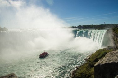 Niagara Şelaleleri 'nin manzarası