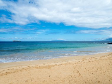 Hawaii 'de güzel bir sahil.