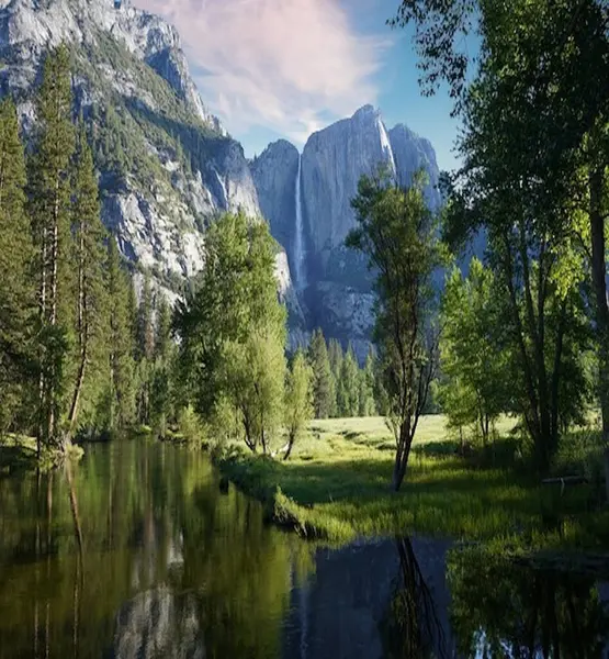 Güzel Yosemite Ulusal Park Doğa Manzarası Kaliforniya, Yosemite Ulusal Park, Doğa, Manzara, Kaliforniya.