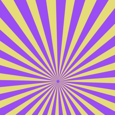 Düz minimalist, güneş patlaması ışınları ile geçmişe dönük basit bir tasarım.