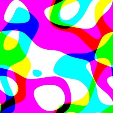 Parlak neon çizgileri soyut şekiller oluşturan çok eğlenceli ve pürüzsüz bir geçmişe sahip.