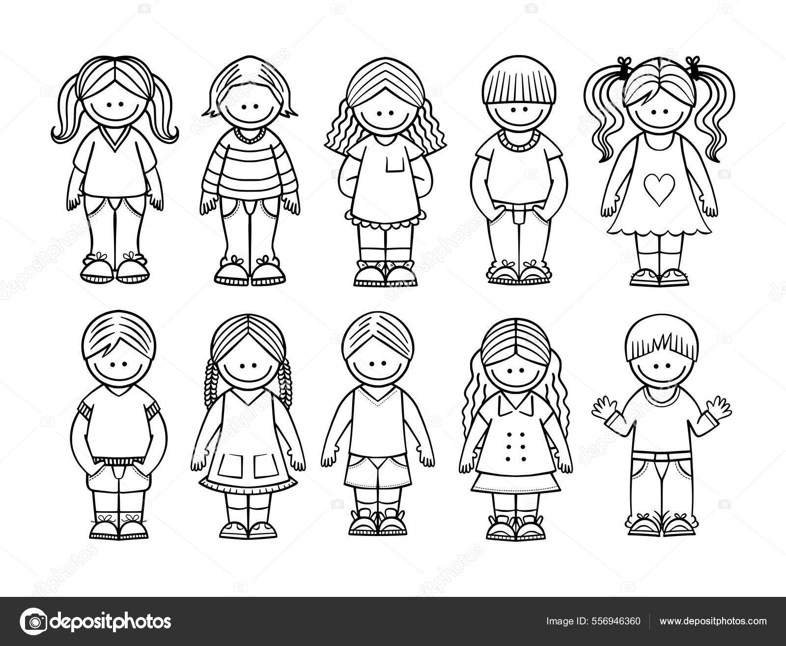 Kids Not Standing In Line