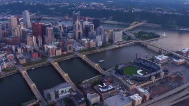 Pittsburgh, Pennsylvania 'nın hava manzarası