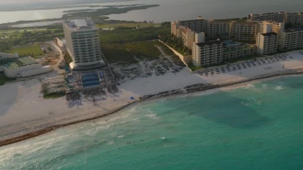 Cancún México Filmagem Cima Ilha — Vídeo de Stock