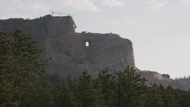 Crazy Horse Memorial Black Hills South Dakota 2018 — Stockvideo