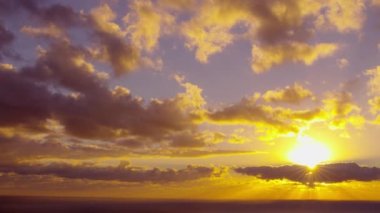 Miami, Florida 'da güzel bir gün doğumu