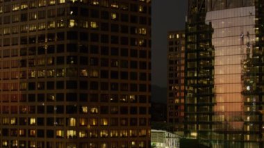 Los Angeles, Kaliforniya 'da gece vakti, ABD görüntüleri