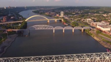 Cincinnati, Ohio 'nun havadan görünüşü