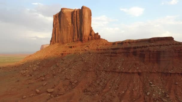 Luchtopname Van Monument Valley — Stockvideo