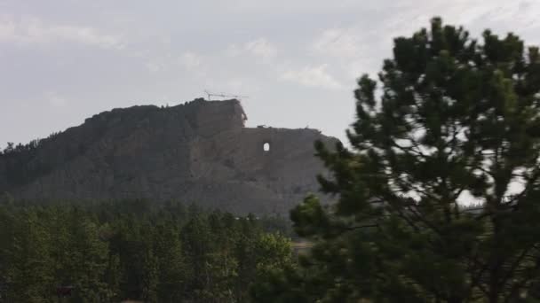 Pazzo Horse Memorial Black Hills Dakota Del Sud Circa 2018 — Video Stock