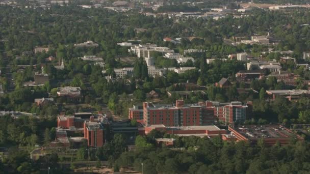 Salem Oregon Circa 2017 Plano Aéreo Del Centro Salem Tiro — Vídeo de stock