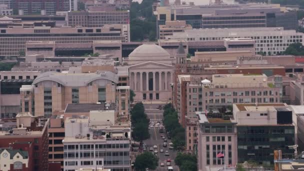 Washington Aproximativ 2017 Vedere Aeriană Galeriei Naționale Artă Împușcat Cineflex — Videoclip de stoc