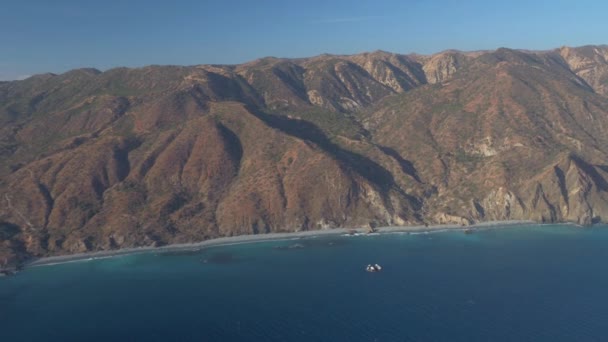 Aerial View Catalina Island California — Stock Video