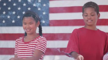 4 Temmuz 'da maytaplı çocuklar